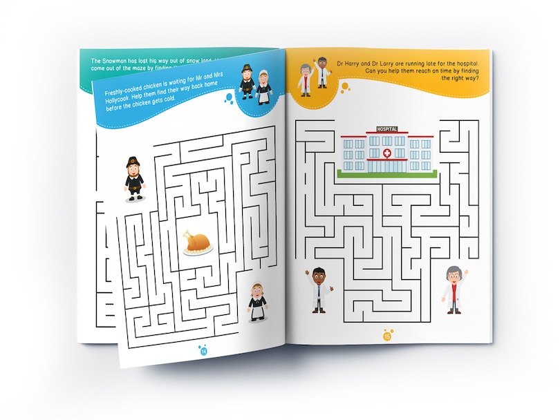 Aper&ccedil;u du contenu_Mazes : First Fun Activity Books For Kids
