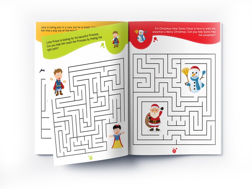 Aper&ccedil;u du contenu 2_Mazes : First Fun Activity Books For Kids
