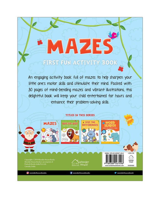 Aper&ccedil;u du contenu 5_Mazes : First Fun Activity Books For Kids