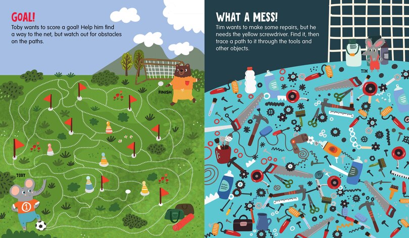 Sample content 2_Mazes for Little Adventurers