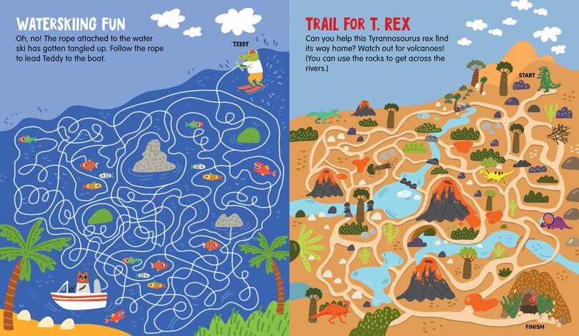 Sample content 3_Mazes for Little Adventurers