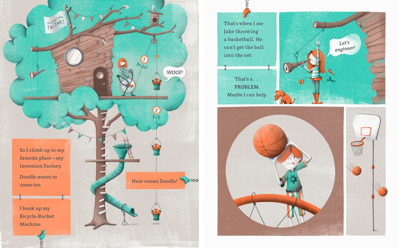 Aper&ccedil;u du contenu 2_Mazie's Amazing Machines