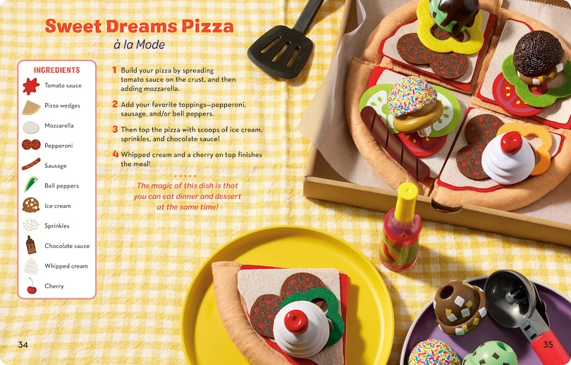 Aper&ccedil;u du contenu_Melissa & Doug: The Toy Kitchen Cookbook