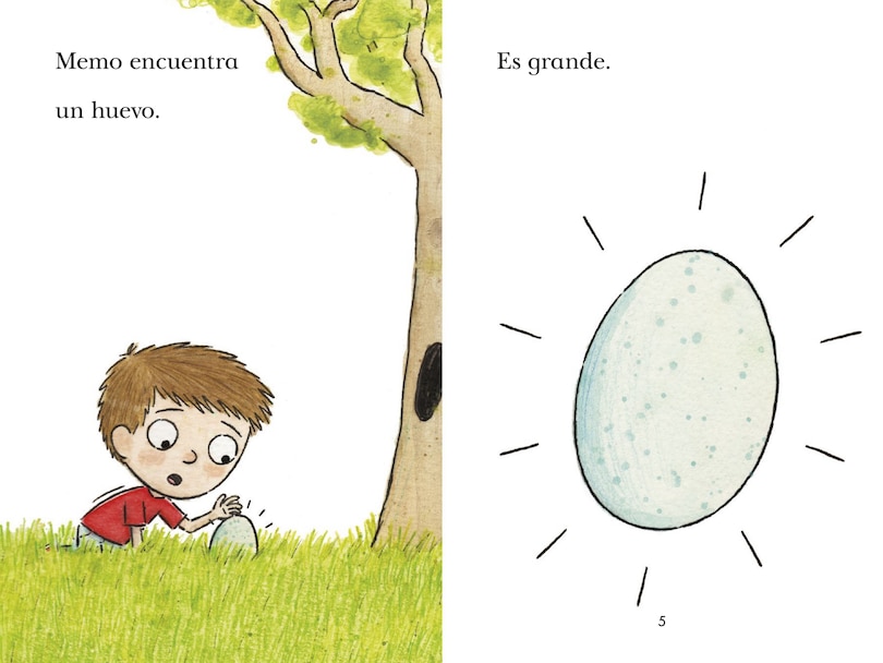 Sample content 5_Memo encuentra un huevo (Max Finds an Egg Spanish Edition)