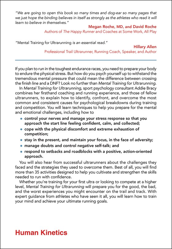 Back cover_Mental Training For Ultrarunning