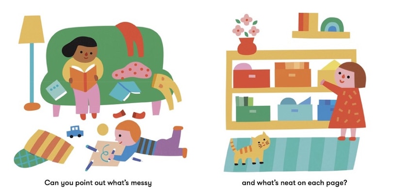 Sample content 3_Messy or Neat?: A Lift-the-Flap Book