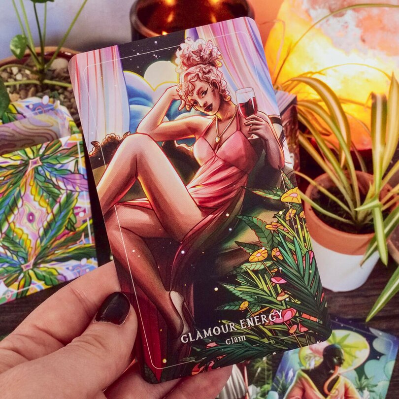 Sample content 5_METAPHYSICAL CANNABIS ORACLE DECK