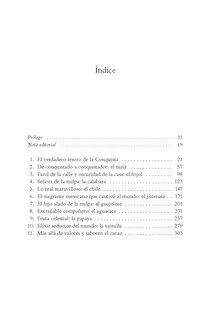 Aperçu du contenu 4_México en la mesa. Diez alimentos que conquistaron el mundo / Mexico at the table. Ten foods that conquered the world