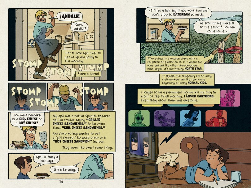 Sample content 4_Mexikid Dreams: A Graphic Memoir