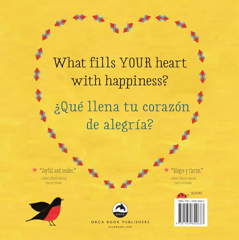 Back cover_My Heart Fills With Happiness / Mi corazón se llena de alegría