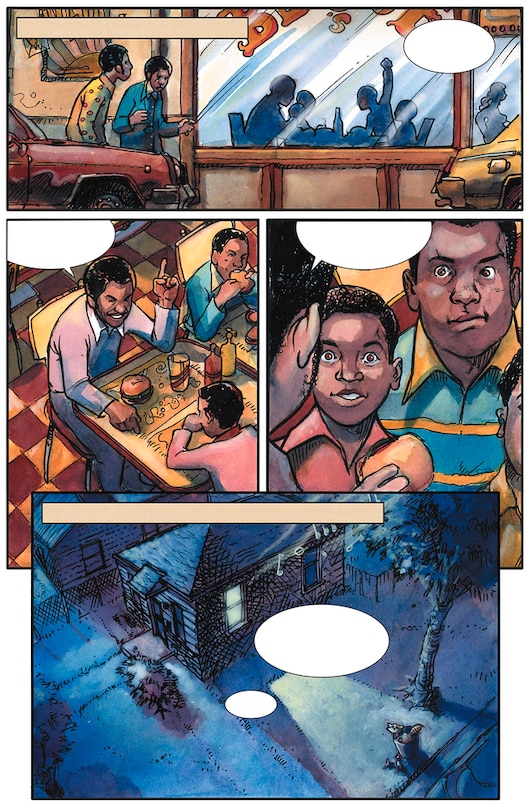 Aper&ccedil;u du contenu_Michael Jackson In Comics!