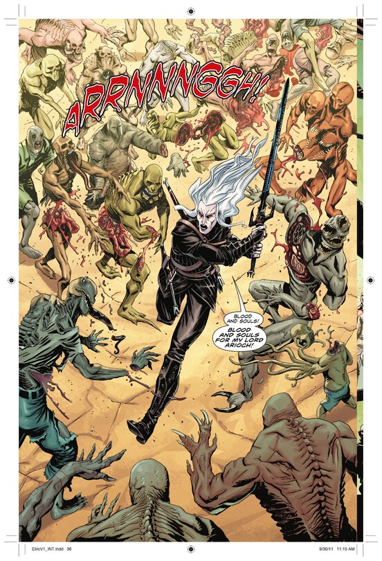 Aper&ccedil;u du contenu 5_Michael Moorcock's Elric: The Balance Lost 1-2 Slipcase Set