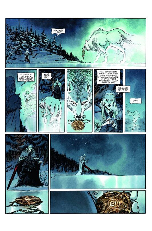 Sample content 2_Michael Moorcock's Elric Vol. 3: The White Wolf Deluxe Edition