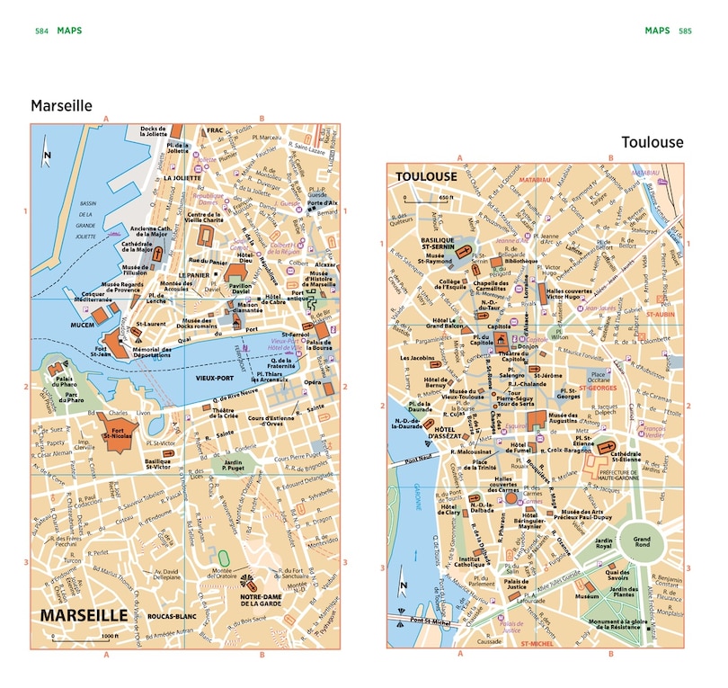 Aper&ccedil;u du contenu_Michelin Travel Guides: France