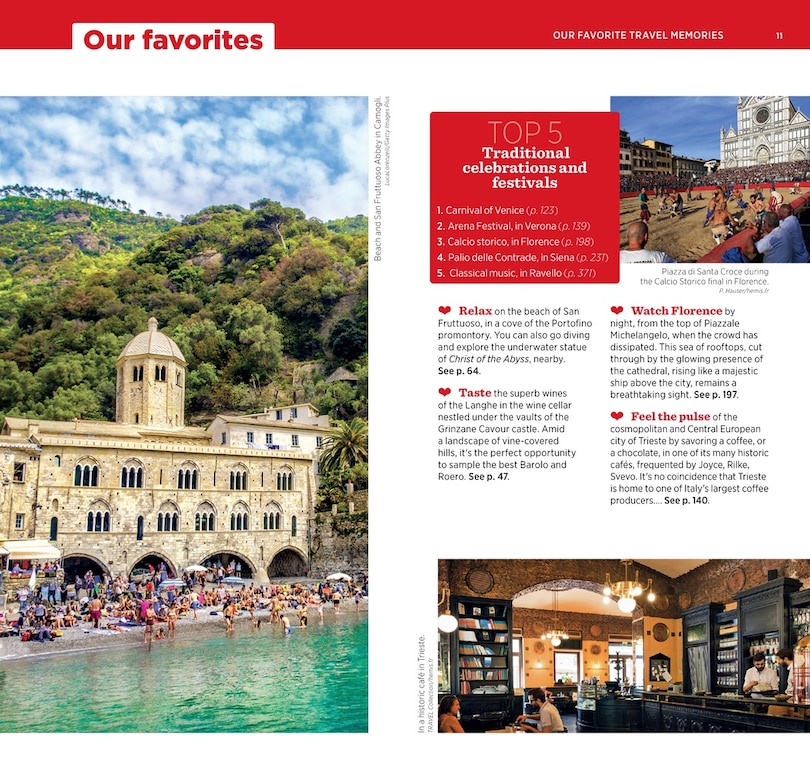 Aper&ccedil;u du contenu 4_Michelin Travel Guides: Italy