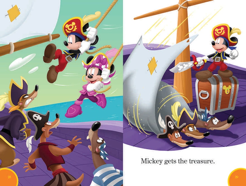 Sample content 2_Mickey Mouse Funhouse: World of Reading: Pirate Adventure