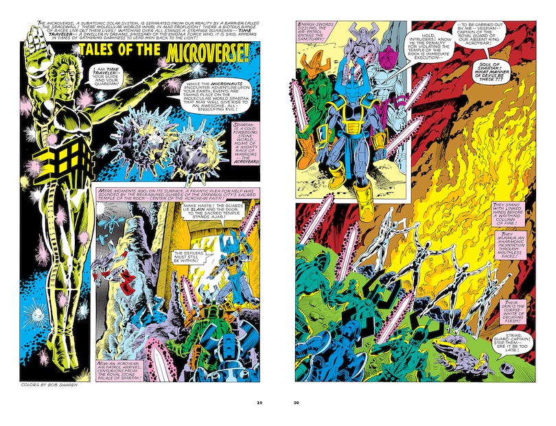 Sample content 4_MICRONAUTS EPIC COLLECTION: THE ORIGINAL MARVEL YEARS - HOME SWEET HOMEWORLD