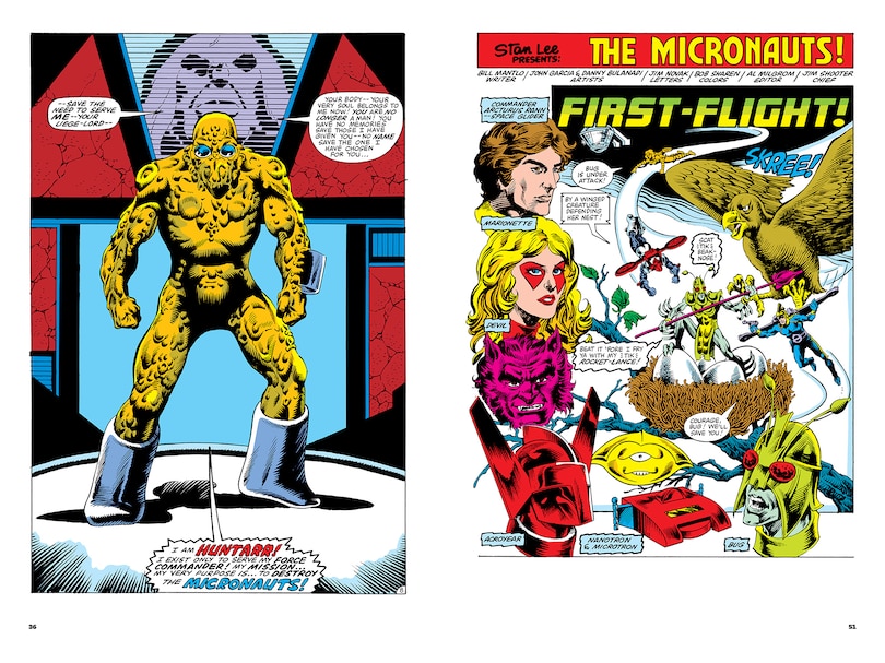 Sample content 2_Micronauts Epic Collection: The Original Marvel Years - This Battlefield, Earth