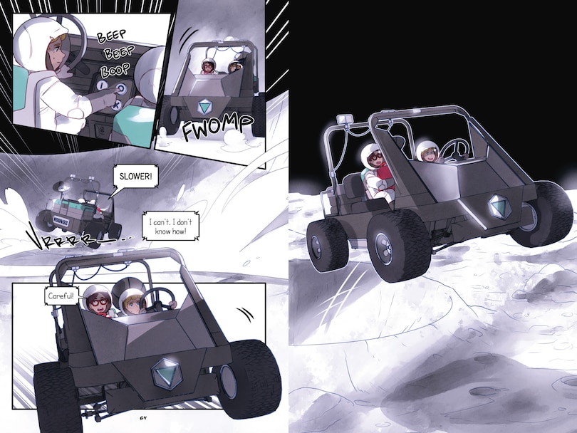 Sample content 3_Midnight on the Moon Graphic Novel