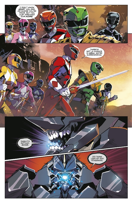 Sample content_Mighty Morphin Power Rangers Compact Comics Edition Vol. 1