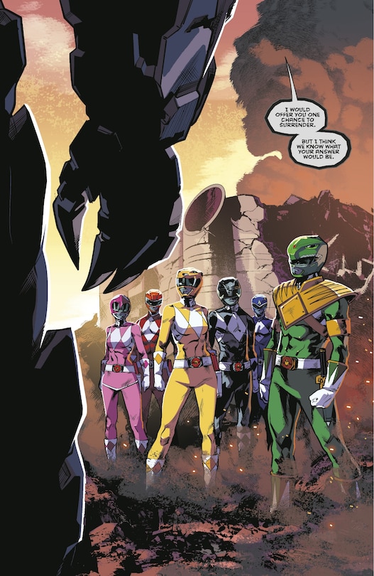 Sample content 2_Mighty Morphin Power Rangers Compact Comics Edition Vol. 1