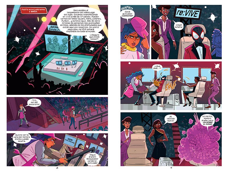 Aper&ccedil;u du contenu 2_Miles Morales: Corrientes extra&ntilde;as (Miles Morales: Stranger Tides)