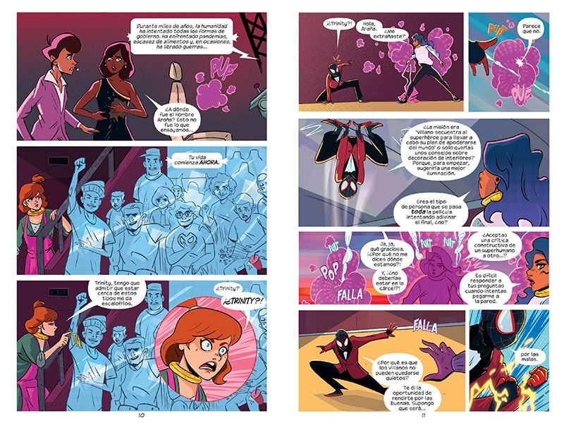 Aper&ccedil;u du contenu 3_Miles Morales: Corrientes extra&ntilde;as (Miles Morales: Stranger Tides)