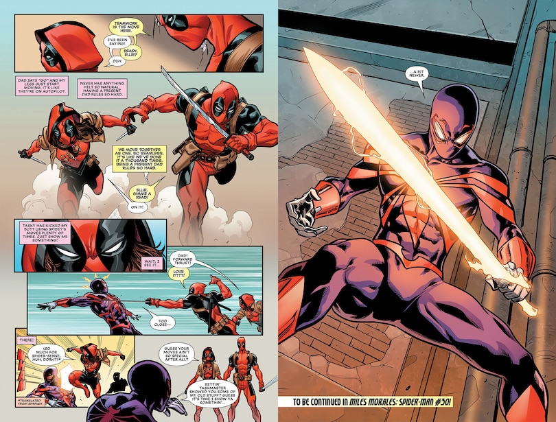 Aperçu du contenu 2_MILES MORALES: SPIDER-MAN/DEADPOOL - POOLS OF BLOOD