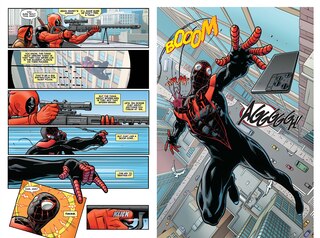 Aperçu du contenu 4_MILES MORALES: SPIDER-MAN/DEADPOOL - POOLS OF BLOOD