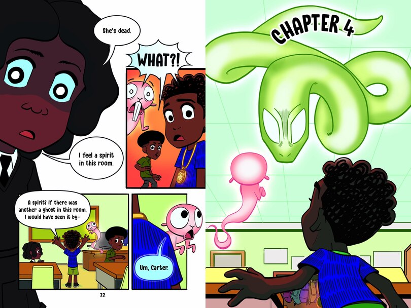 Sample content_Milkshake the Disappearing Milk Snake: A Graphic Novel