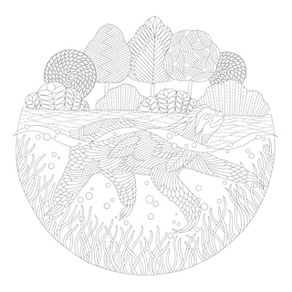 Aperçu du contenu_Millie Marotta's Island Escape