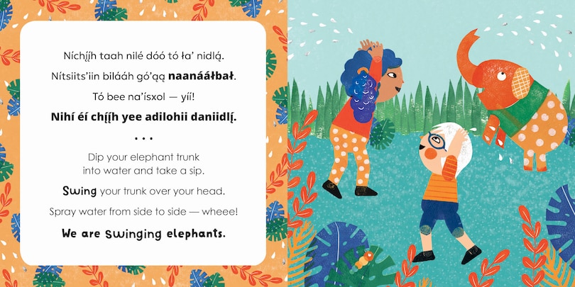 Aperçu du contenu 3_Mindful Tots: Animal Antics (Bilingual Navajo & English)