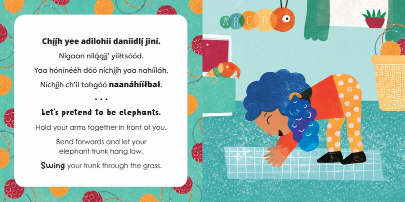 Aperçu du contenu 4_Mindful Tots: Animal Antics (Bilingual Navajo & English)