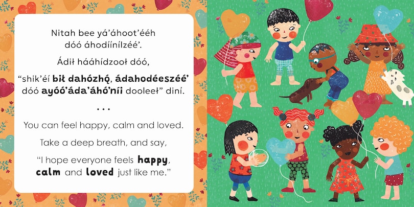 Aper&ccedil;u du contenu_Mindful Tots: Loving Kindness (Bilingual Navajo & English)