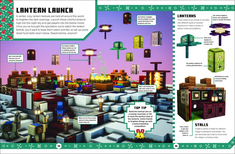 Aper&ccedil;u du contenu_Minecraft Festive Ideas