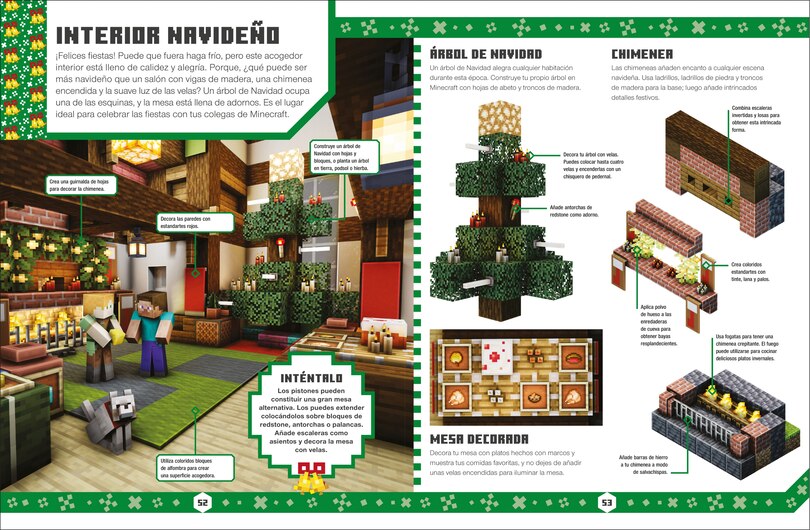 Aper&ccedil;u du contenu 2_Minecraft Ideas navide&ntilde;as (Festive Ideas)