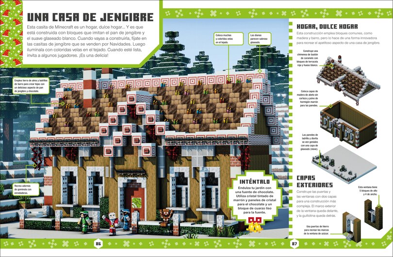 Aper&ccedil;u du contenu 4_Minecraft Ideas navide&ntilde;as (Festive Ideas)