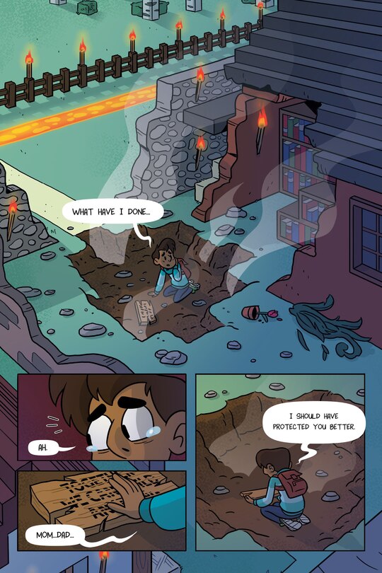 Sample content 5_Minecraft: Open World--Into the Nether (Graphic Novel)