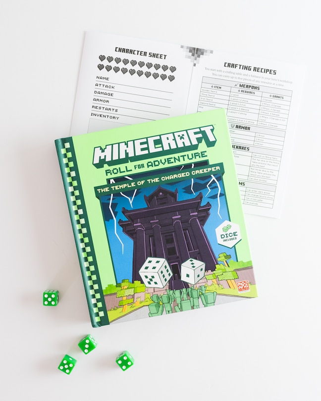 Sample content_Minecraft: Roll for Adventure: The Temple of the Charged Creeper