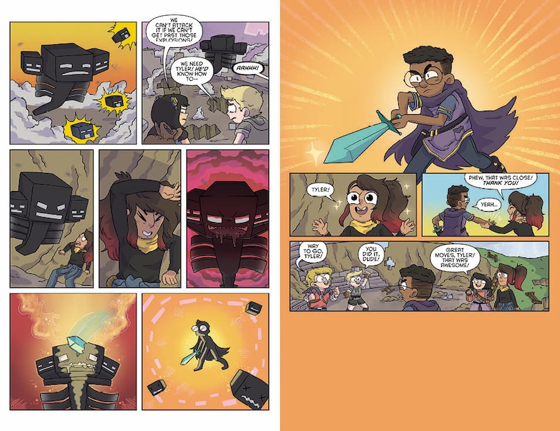Sample content_Minecraft Volume 1 (graphic Novel)