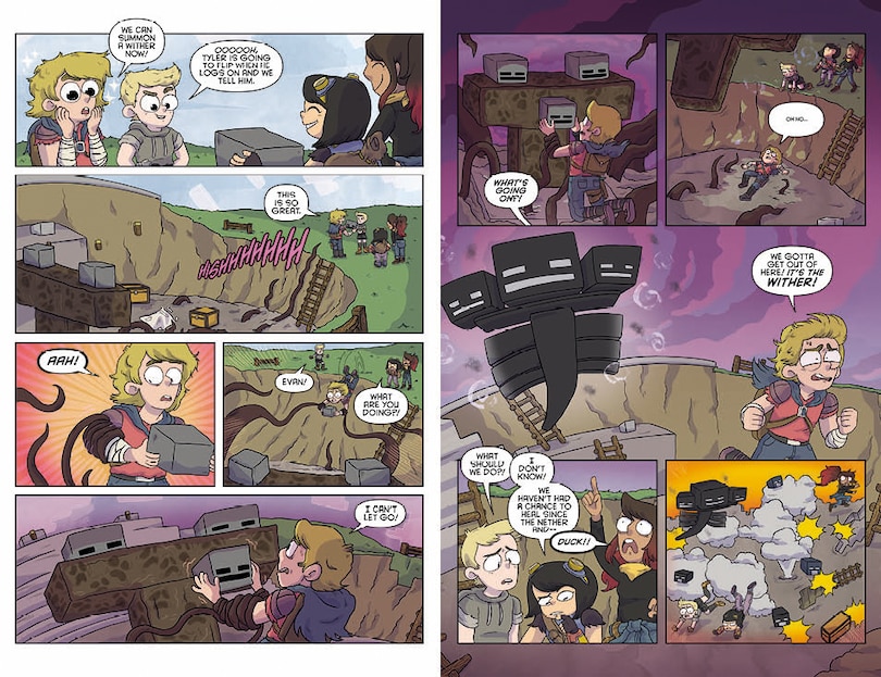 Sample content 2_Minecraft Volume 1 (graphic Novel)