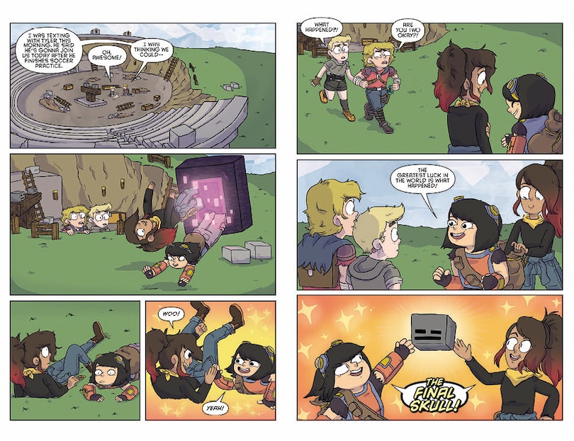 Sample content 3_Minecraft Volume 1 (graphic Novel)