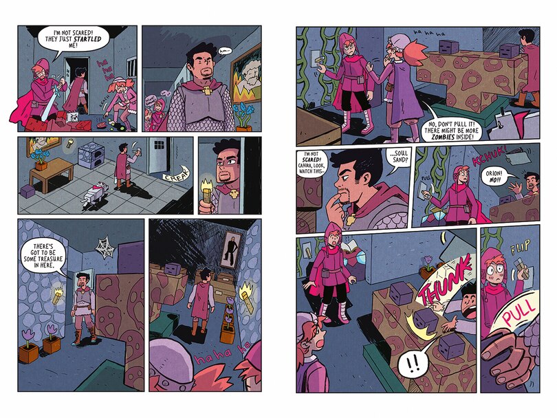 Sample content 2_Minecraft: Wither Without You Volume 1 (graphic Novel)
