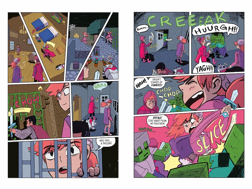 Sample content 3_Minecraft: Wither Without You Volume 1 (graphic Novel)