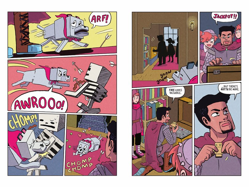 Sample content 4_Minecraft: Wither Without You Volume 1 (graphic Novel)