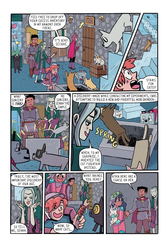 Aperçu du contenu_Minecraft: Wither Without You Volume 2 (graphic Novel)