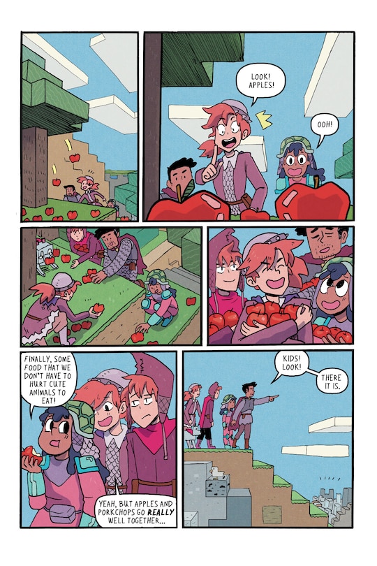 Aperçu du contenu 4_Minecraft: Wither Without You Volume 2 (graphic Novel)