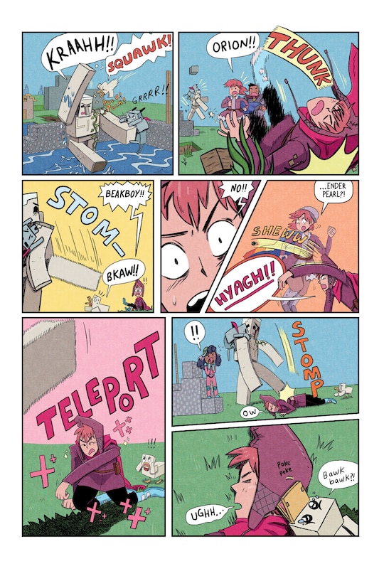 Aperçu du contenu_Minecraft: Wither Without You Volume 3 (graphic Novel)