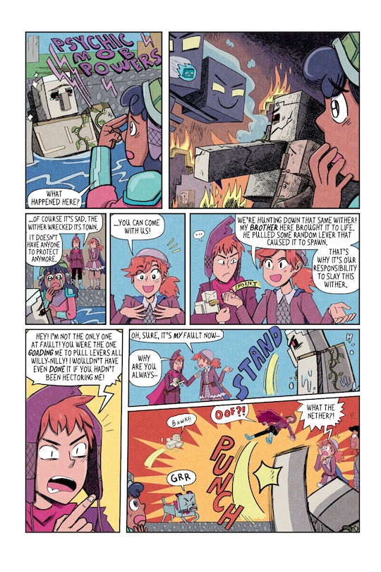 Aperçu du contenu 2_Minecraft: Wither Without You Volume 3 (graphic Novel)