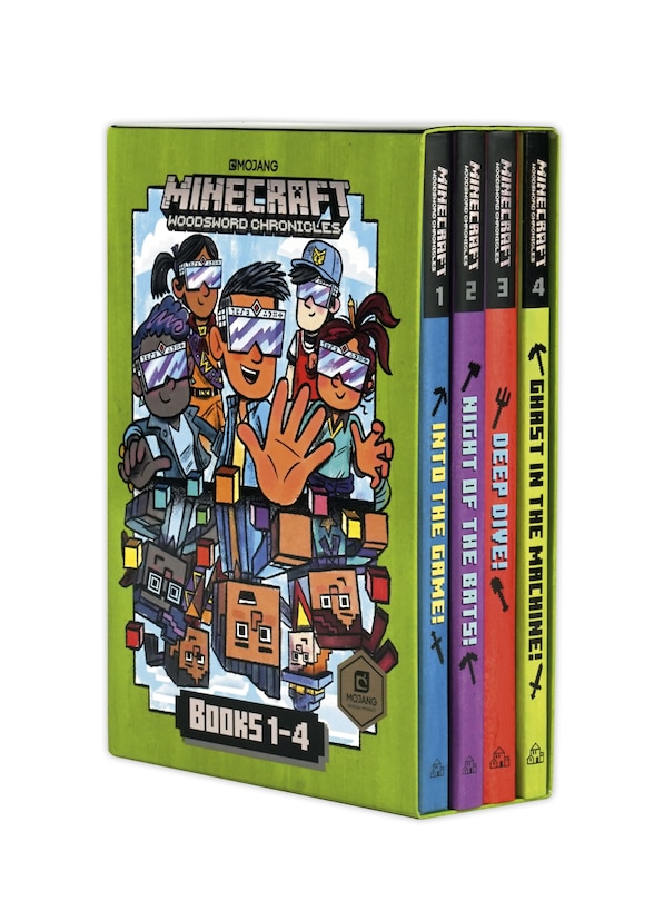 Aperçu du contenu 2_Minecraft Woodsword Chronicles Box Set Books 1-4 (minecraft)